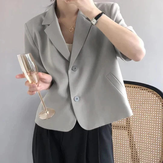 GR | Short-sleeved blazer