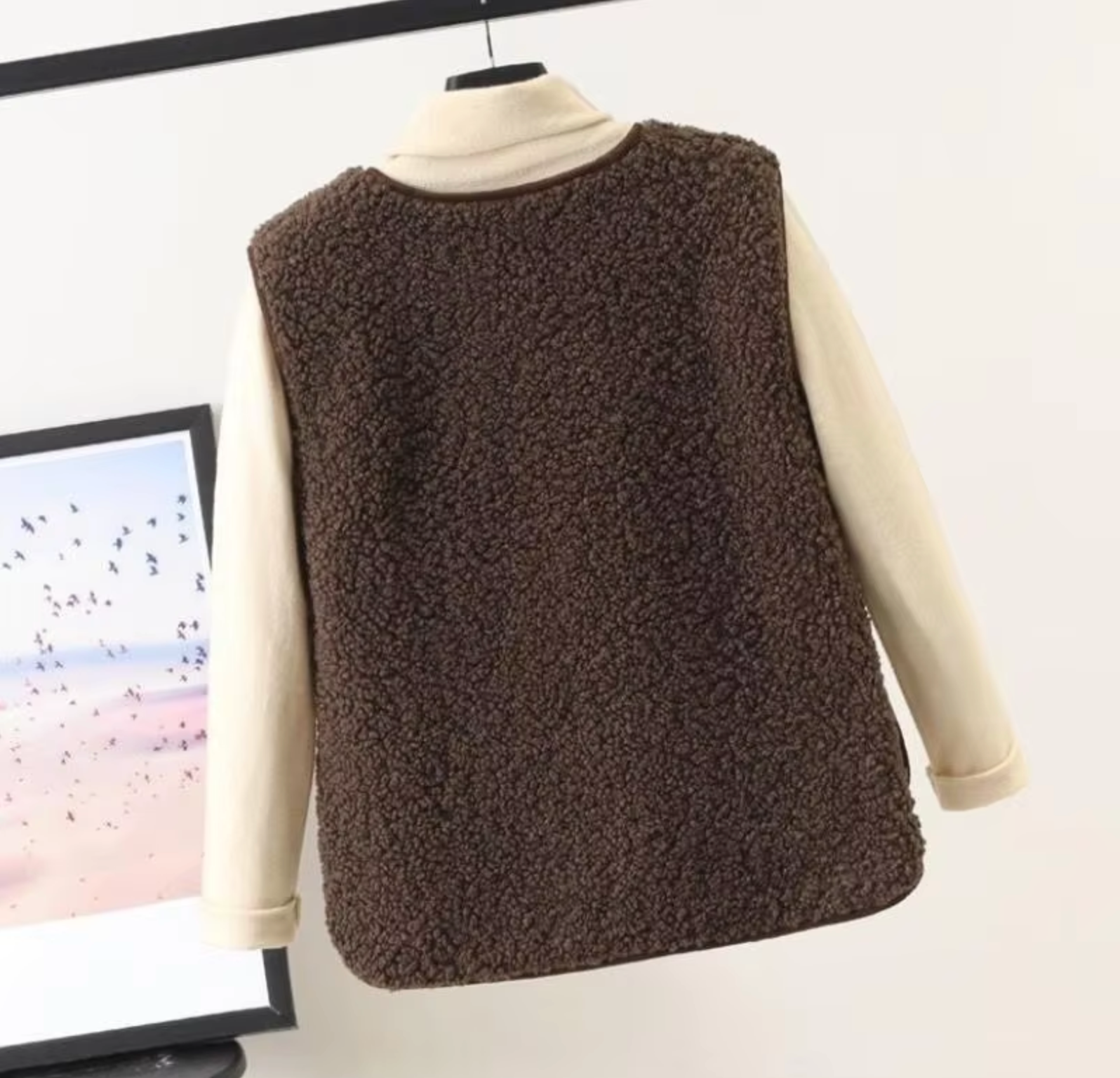 Winter fleece vest