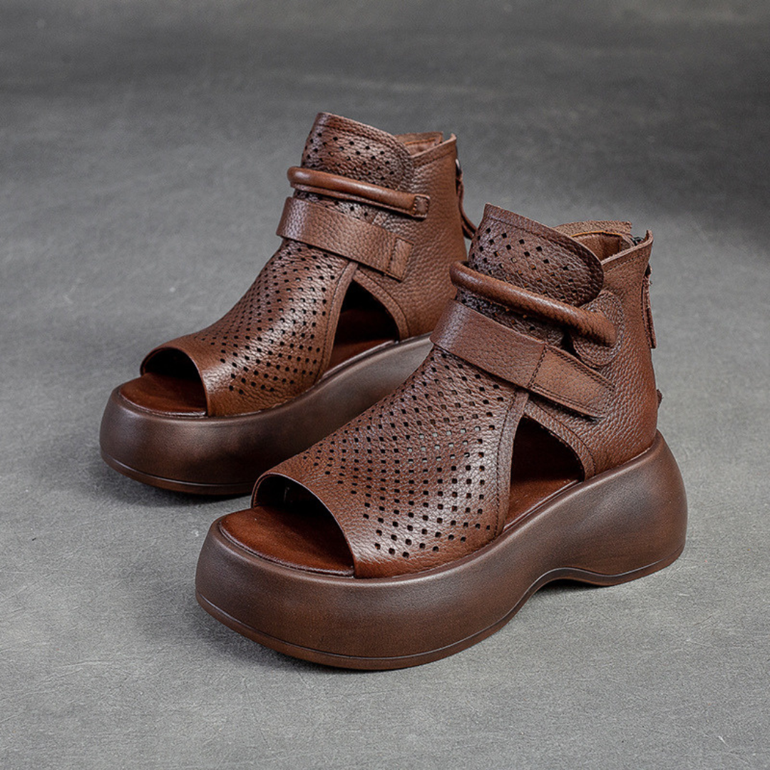 GR | Leather Sandals for Orthopedic Needs
