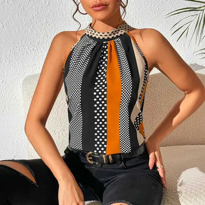 GR | Elegant halter top 