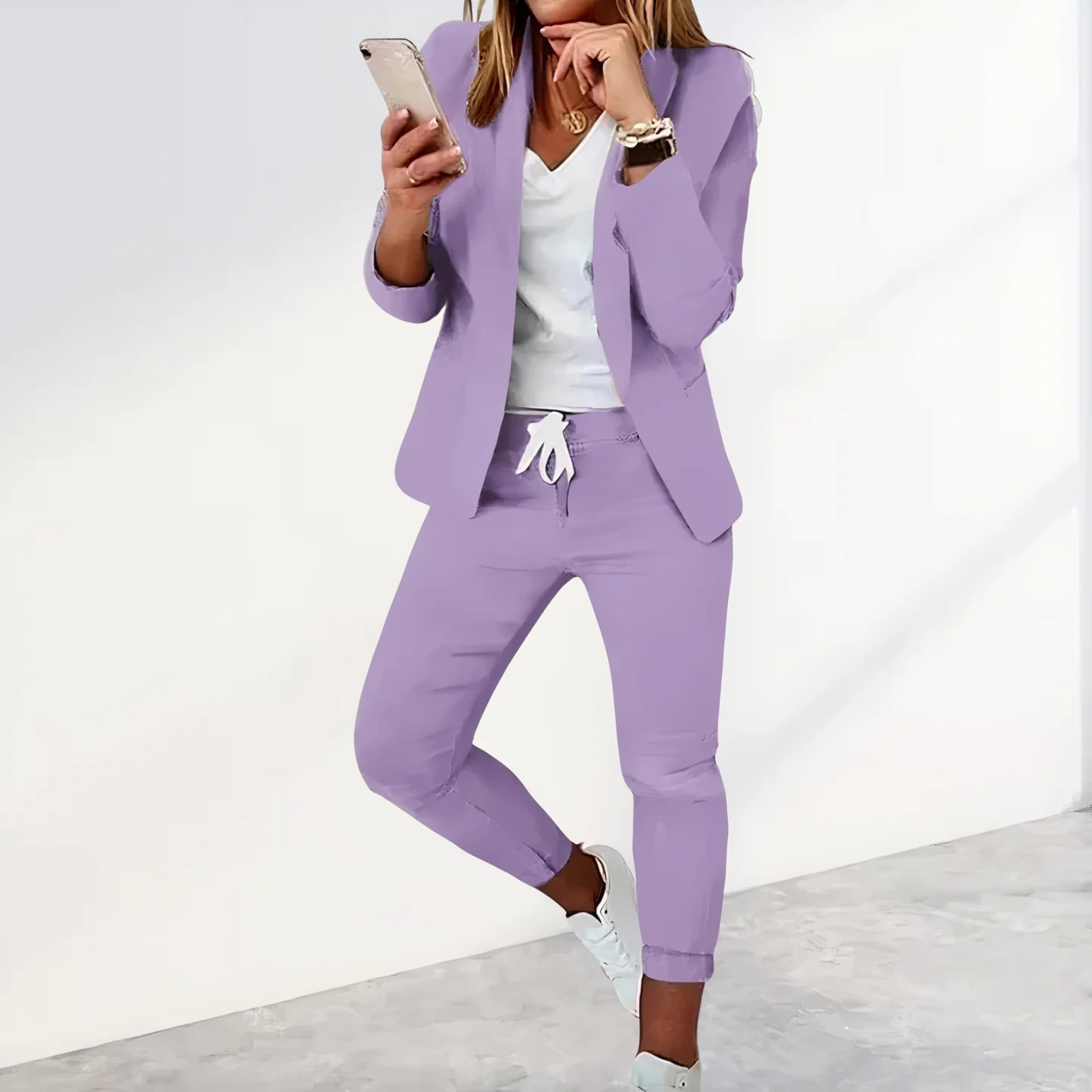 GR | Blazer and trouser suit for women