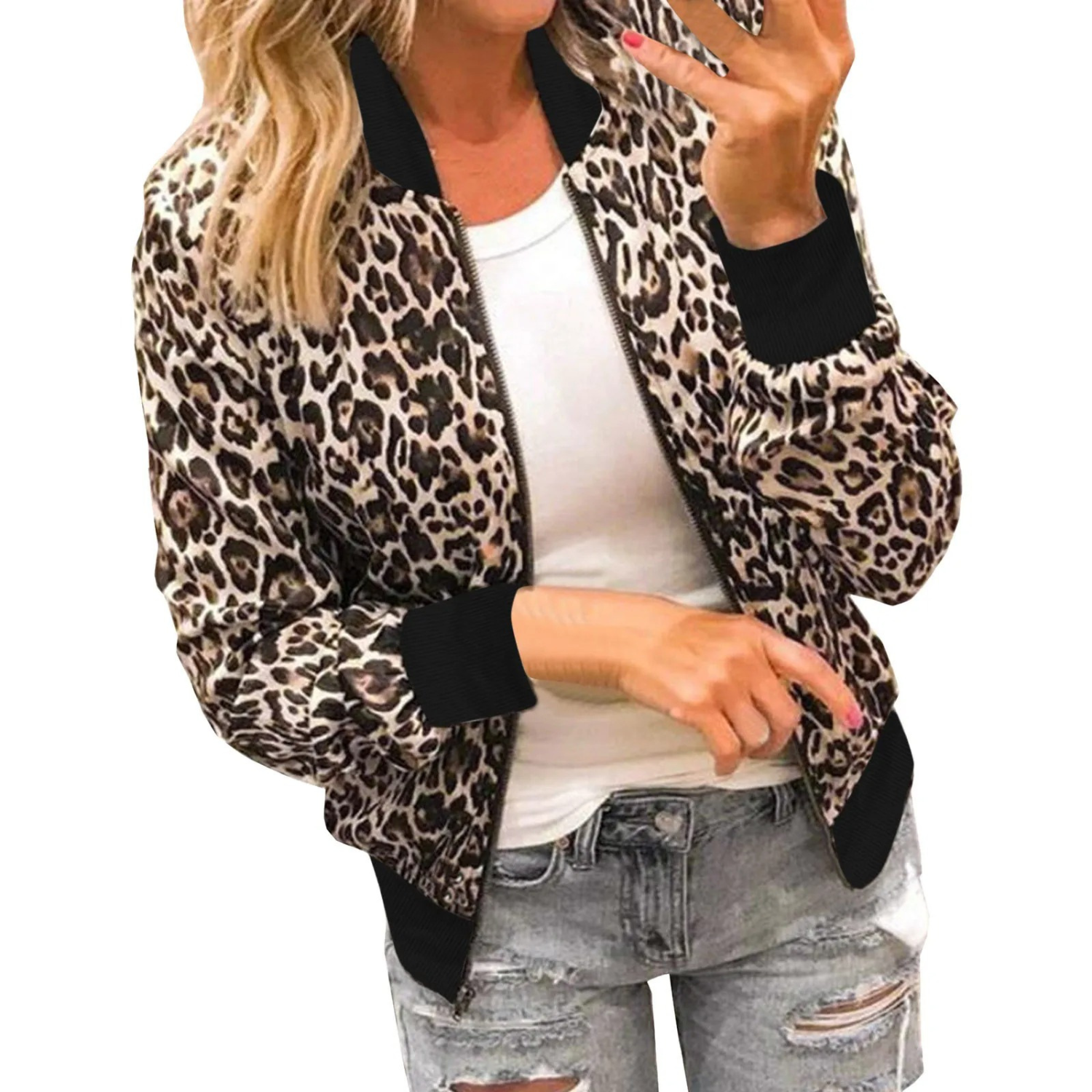 Effortless and trendy winter jacket