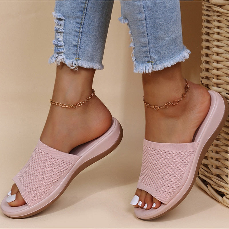 GR | Women's Orthopedic Slippers Comfortable and Breathable Summer Women's Slippers