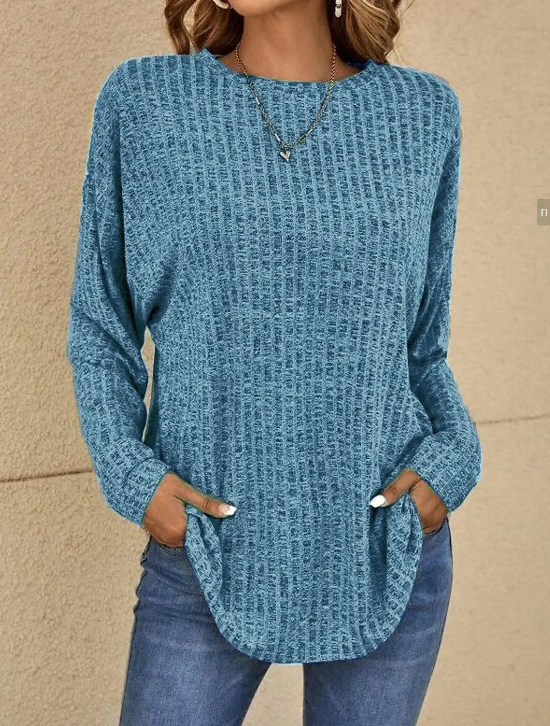 SOLID COLOR EVERY-DAY TOP