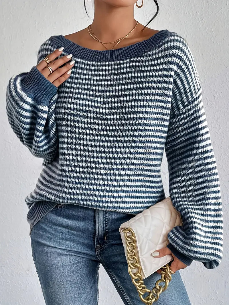 GR | Strickpullover Mit Lockerer Passform