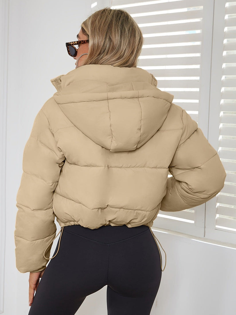 GR | tailored jacket with drawstring