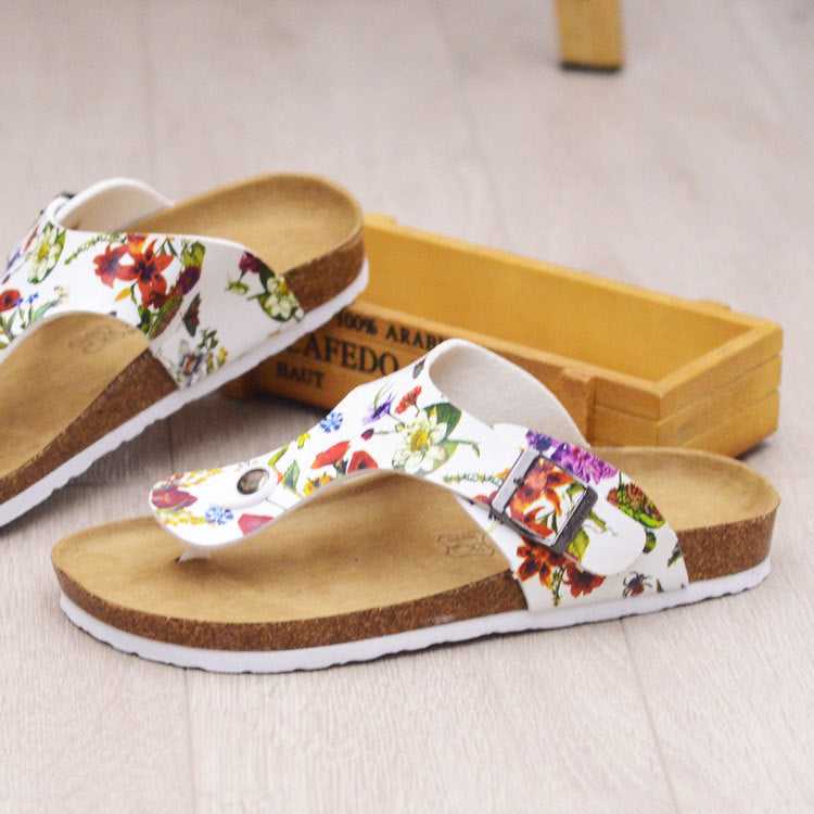 GR | Summer flip flops made of cork
