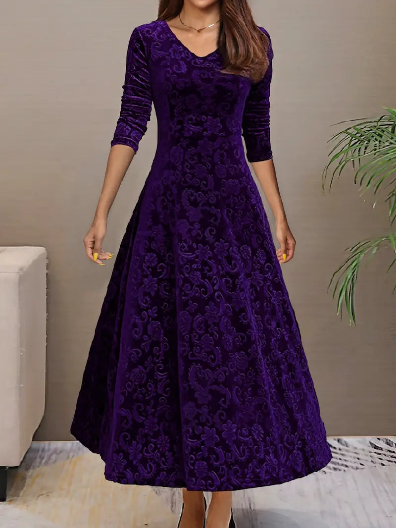 GR - Elegant flared A-line dress