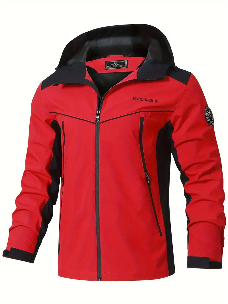 GR | Waterproof outdoor jacket with reflective design