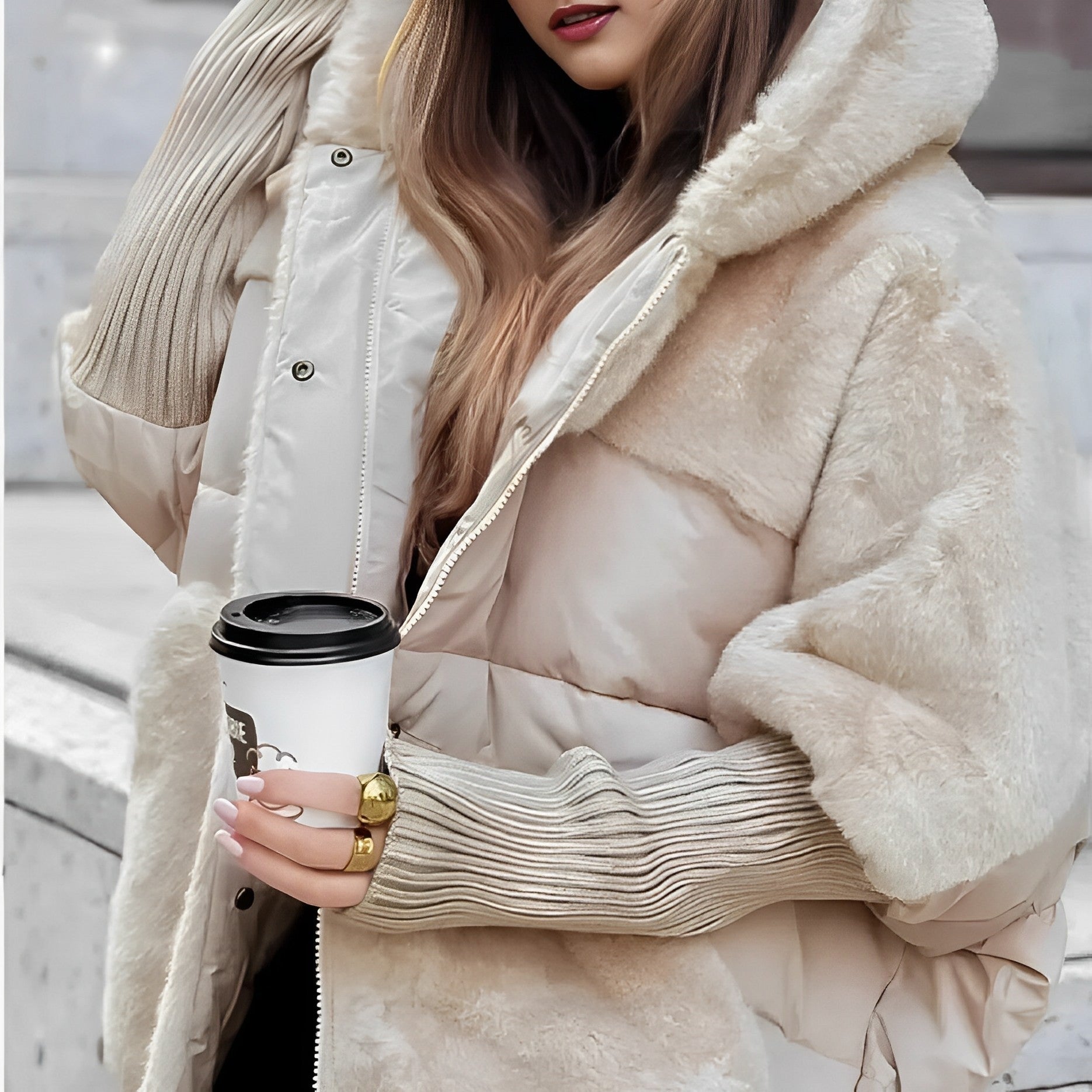 GR | Casual down jacket with padding