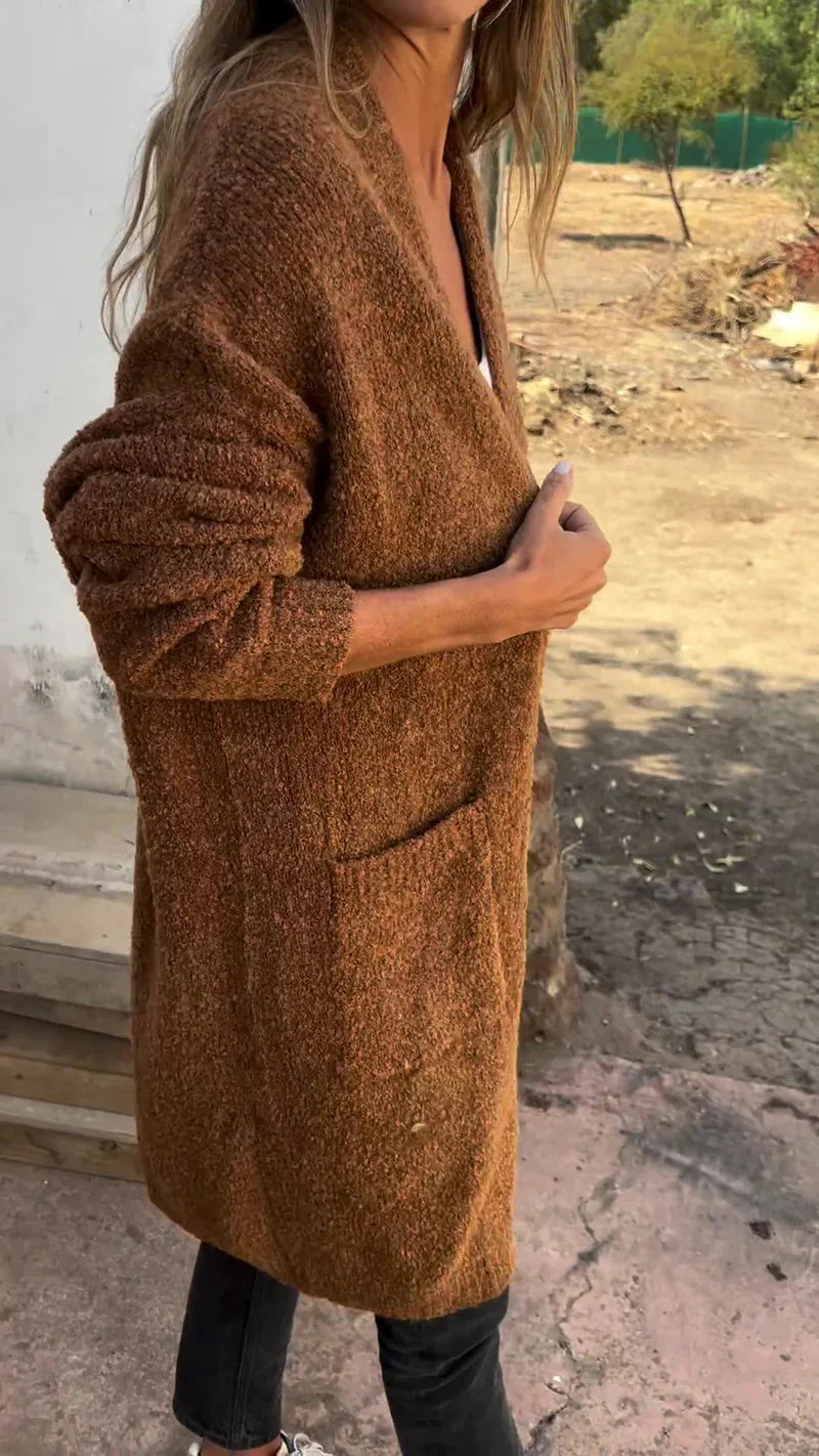 GR | Cozy knitted coat