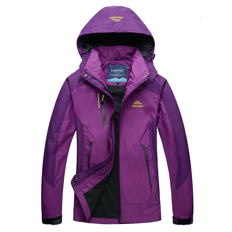 GR Outdoor Stylish Waterproof Ski Jacket with Hood for Women | Perfect for Outdoor Activities