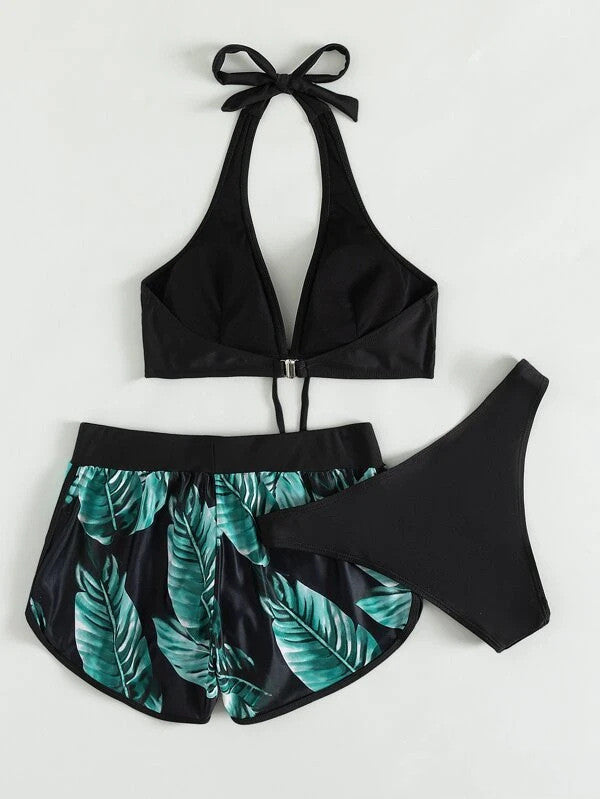 GR | Bikini and Shorts Set for Women