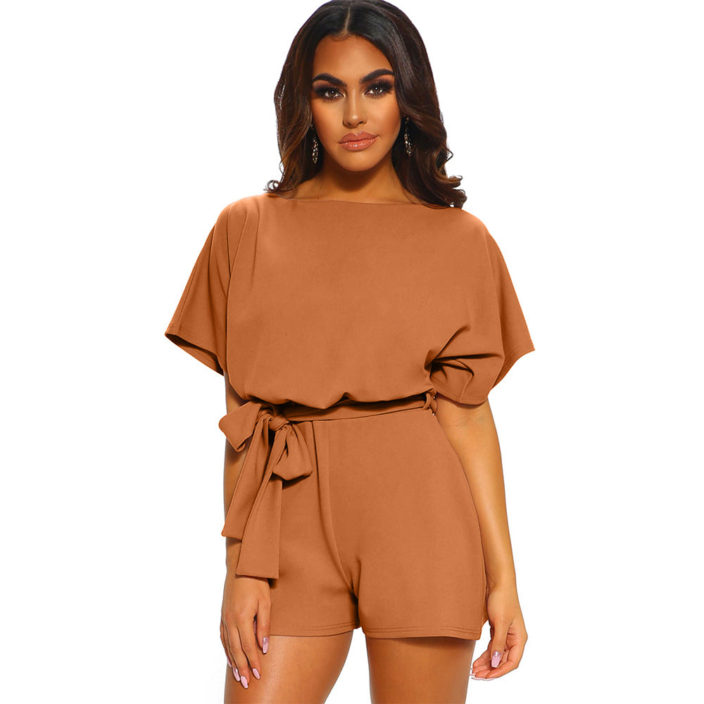 GR overall with round neckline for women