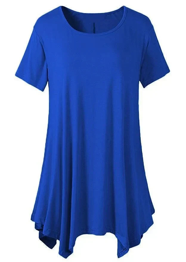 GR | Summery loose fit T-shirt with short sleeves
