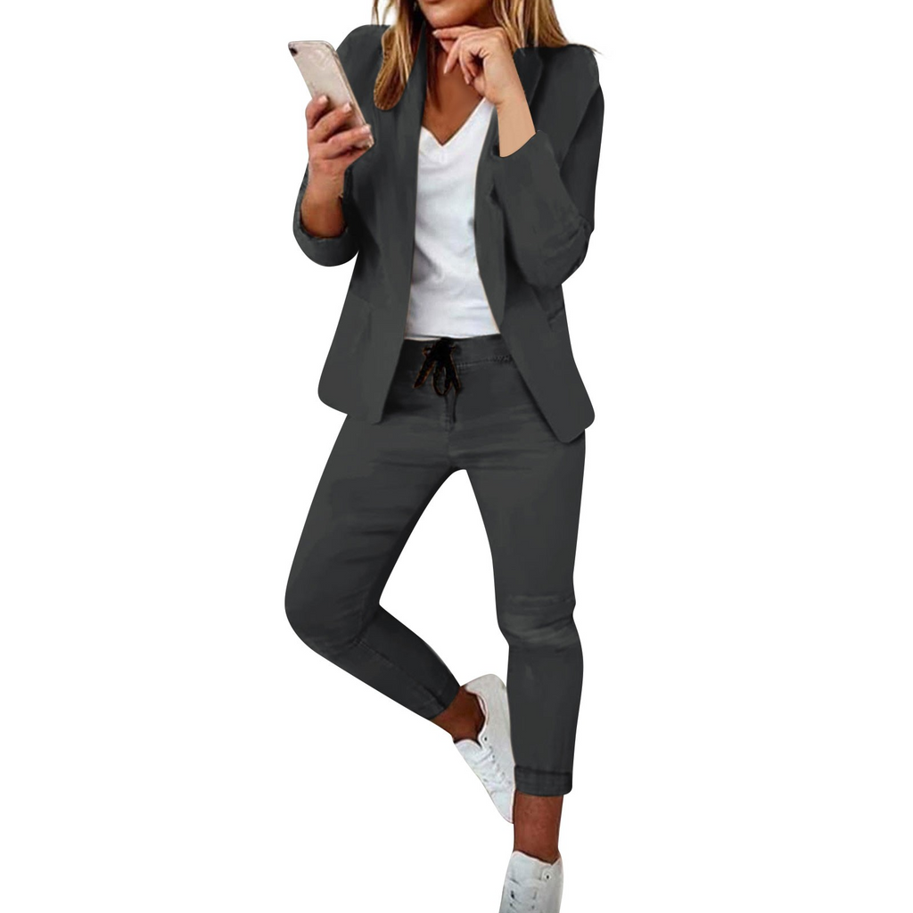 GR | Stylish Blazer & Trousers Set 