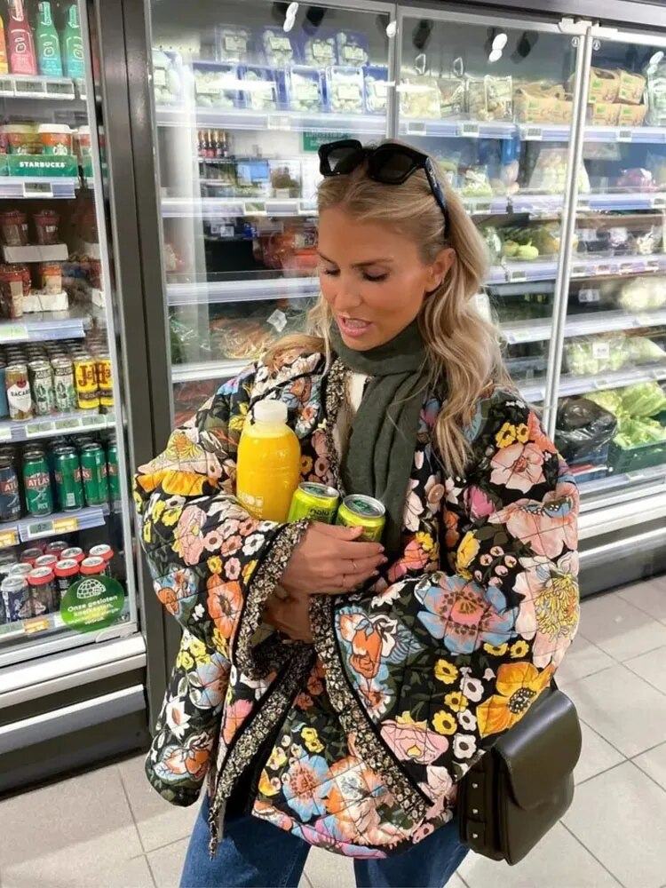 GR - Floral jacket
