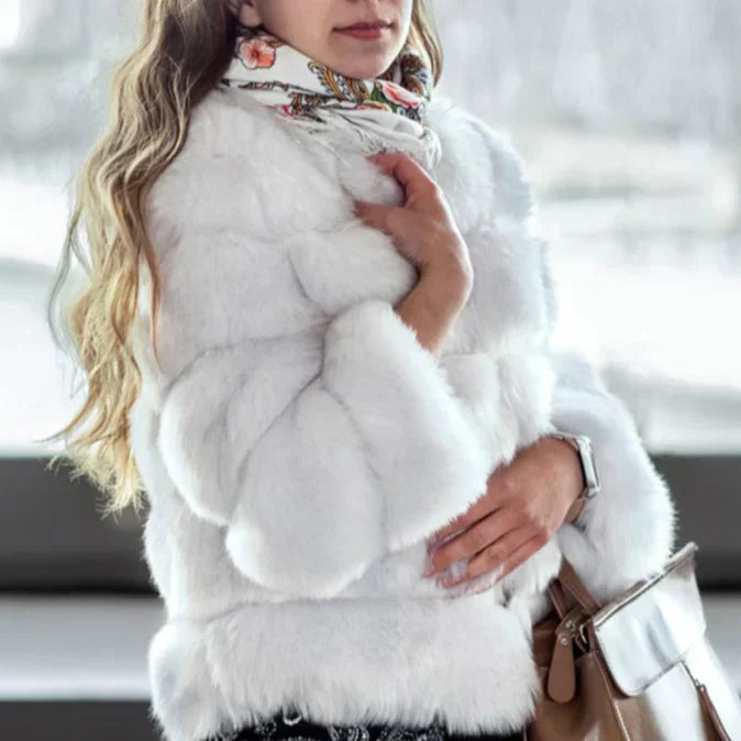 Elegant fur jacket