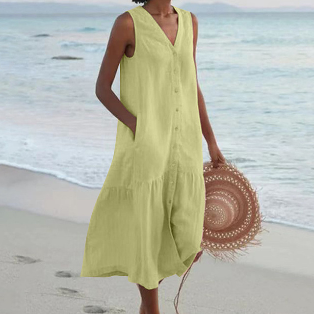 GR | Stilvolles Sommerkleid für den Urlaub