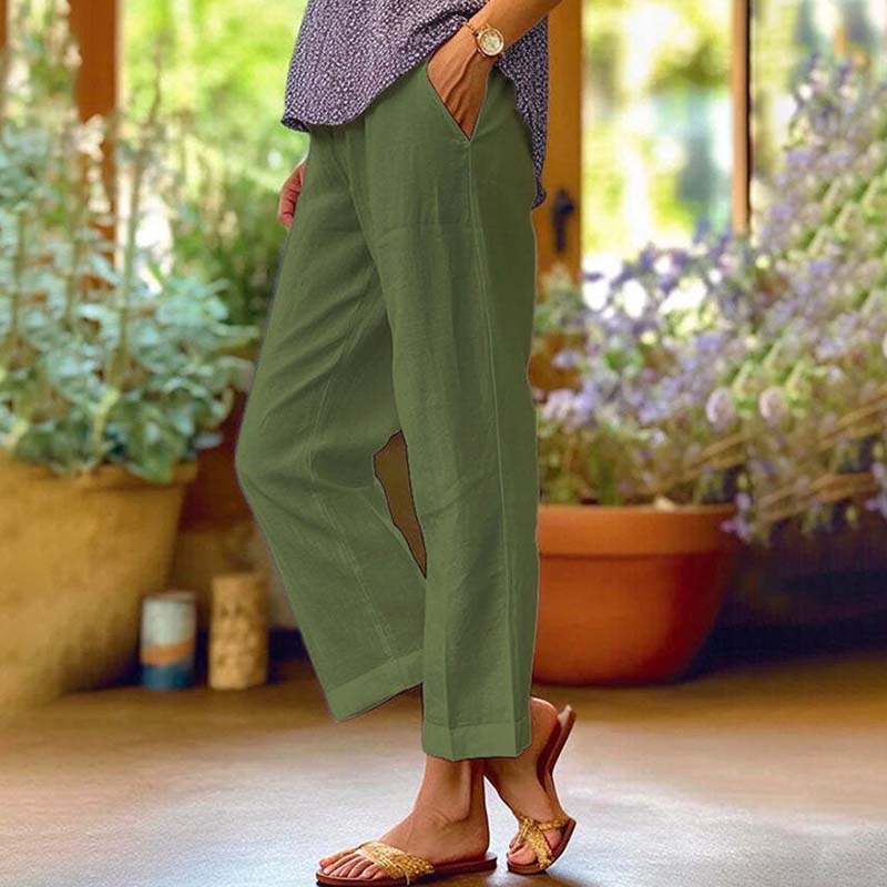 GR | Casual Raka Trousers, Airy Summer Trousers for Women