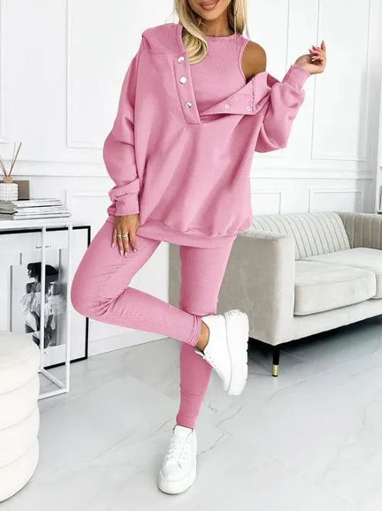 GR | Women's set with hood and trousers