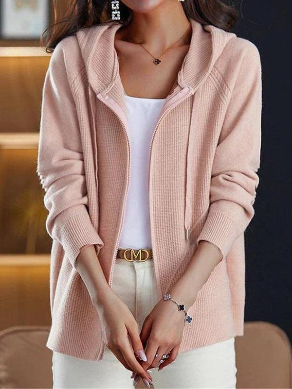 – Plain pink hoodie