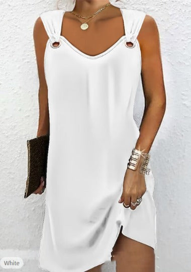 Sleeveless chic summer dress