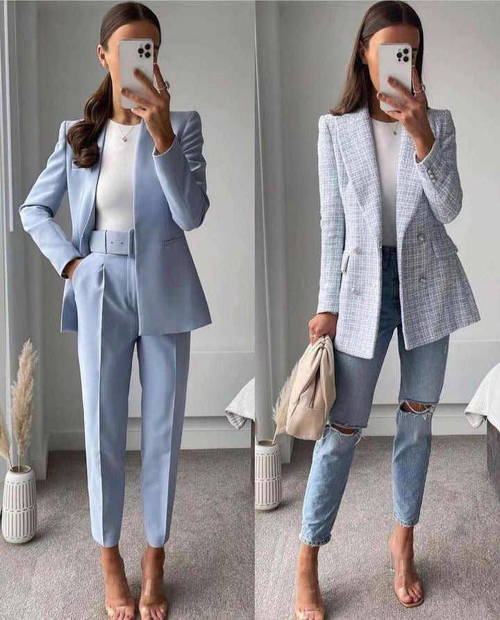 GR | Blazer - Women's - Stylish set made of high-quality fabric with a perfect fit