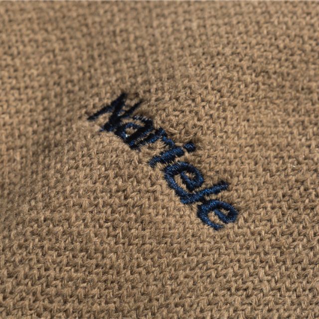 Block knitted vest with diamond pattern