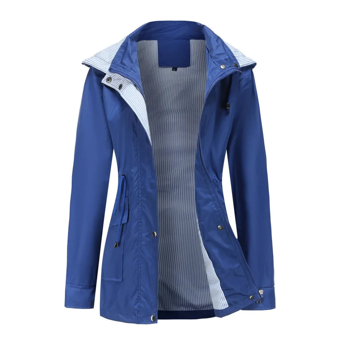 GR | Lightweight Women's Rain Jacket, Water-Repellent