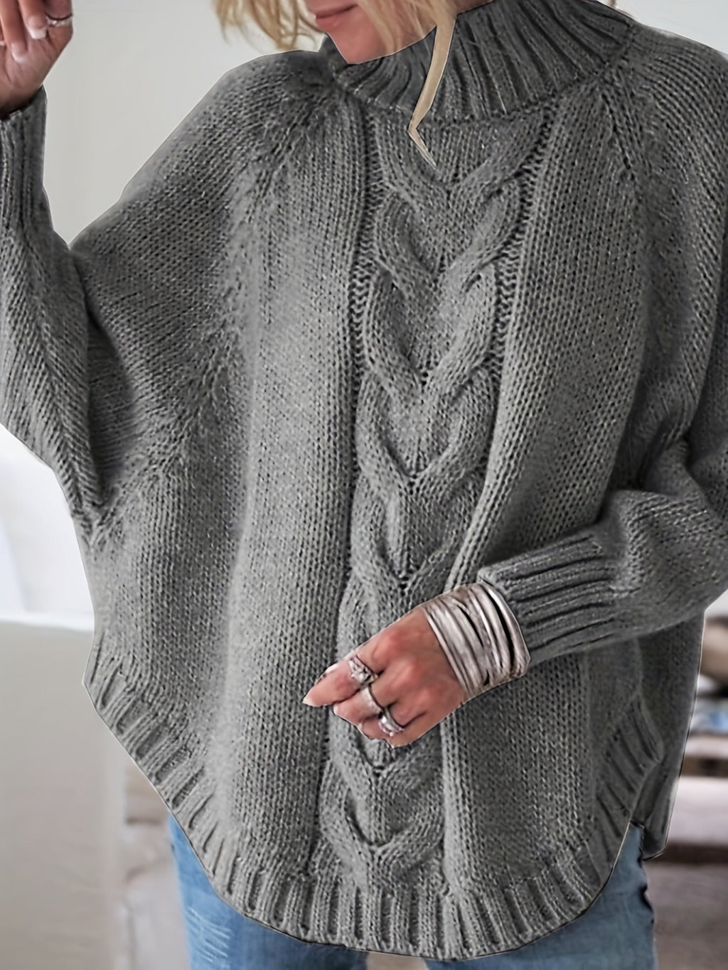 GR | Eleganter Strickpullover