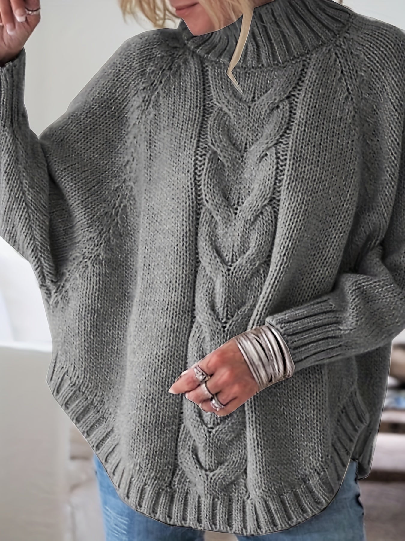 GR | Eleganter Strickpullover