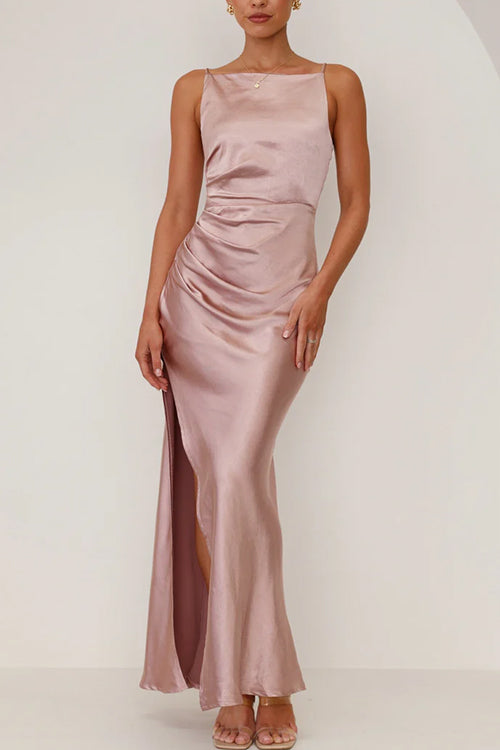 GR | Rosiedress Backless Side Slit Maxi Cami Dress