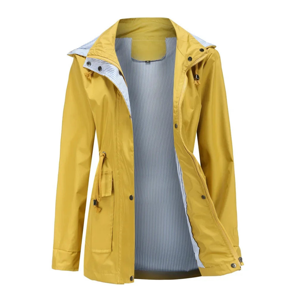 GR | Lightweight Women's Rain Jacket, Water-Repellent