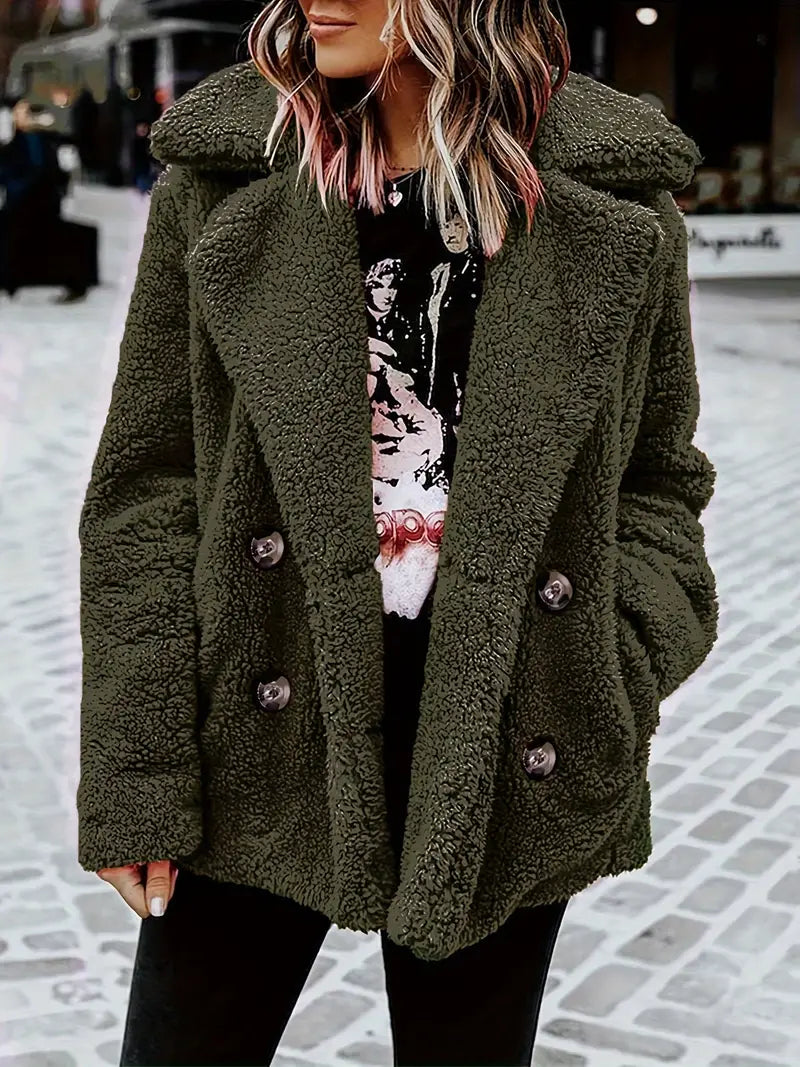 René | Luxury teddy jacket for the cold season 