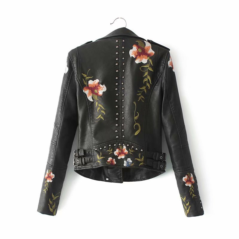 GR | Women's jacket with floral pattern