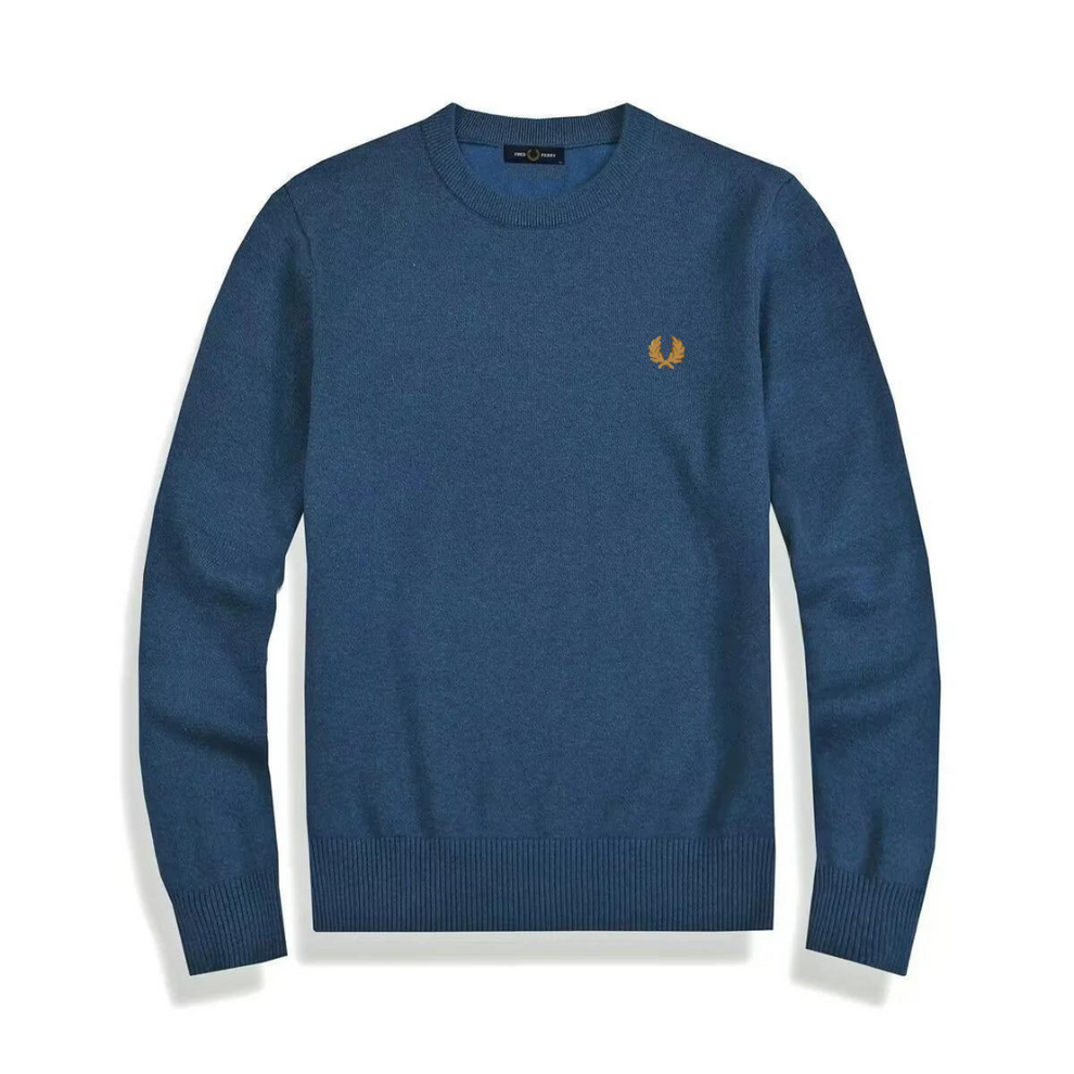 GR | Cozy long-sleeved sweater with a round neck