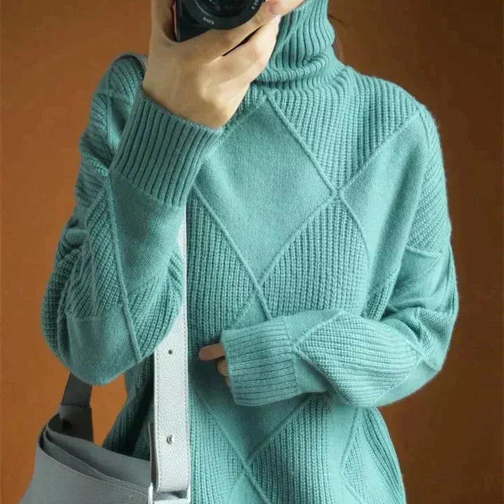 GR - Stylischer Rollkragenpullover