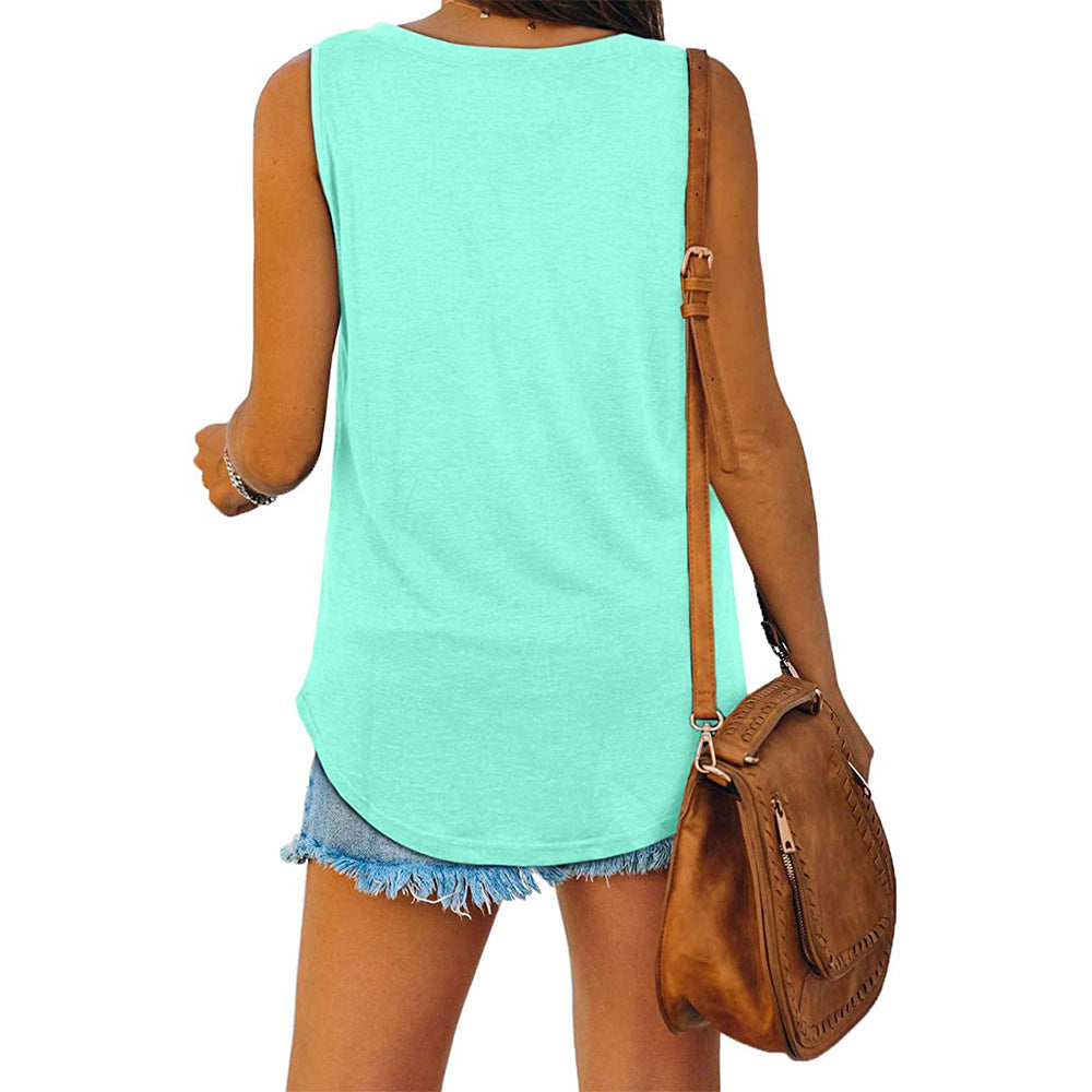 GR McKayla Jersey V-Neck Tank Top