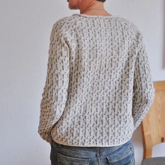 GR | Smart Grey Crew Neck Sweater