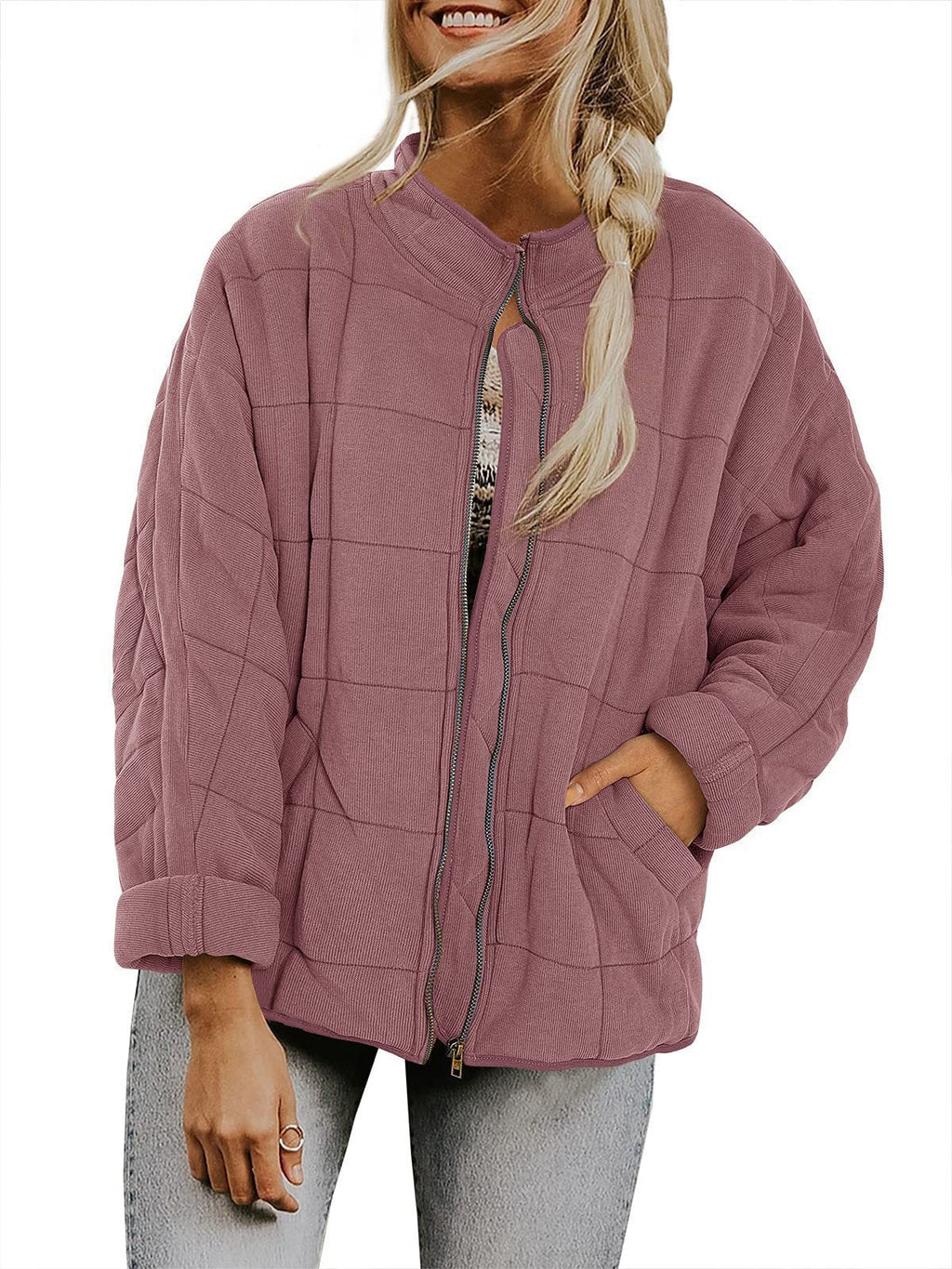 GR | Loose jacket made of thick cotton
