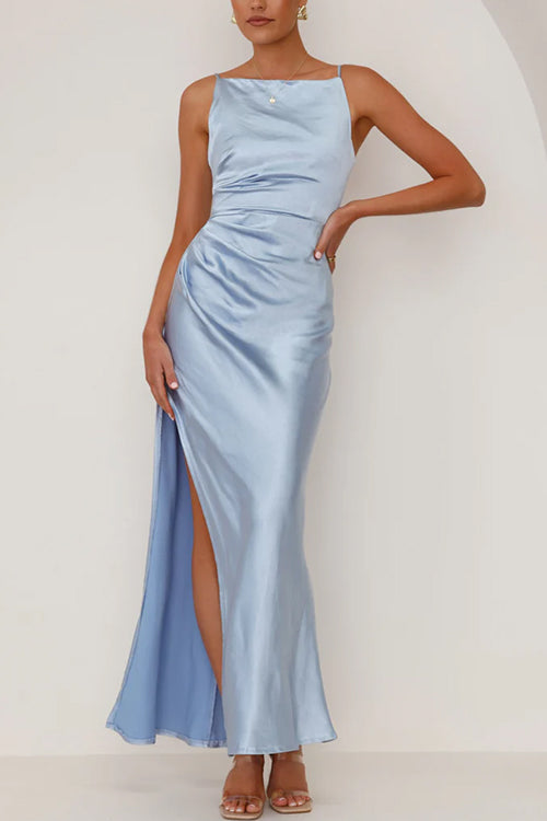 GR | Rosiedress Backless Side Slit Maxi Cami Dress