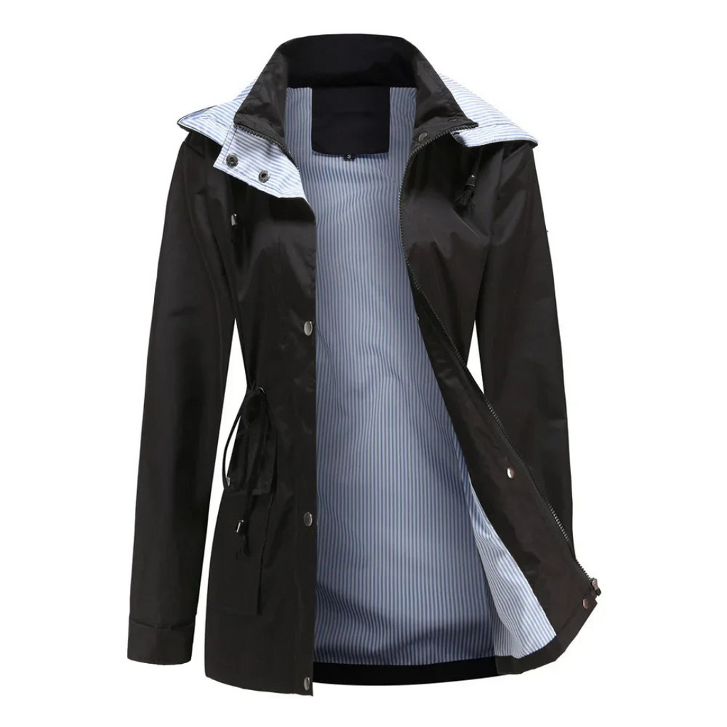 GR | Lightweight Women's Rain Jacket, Water-Repellent