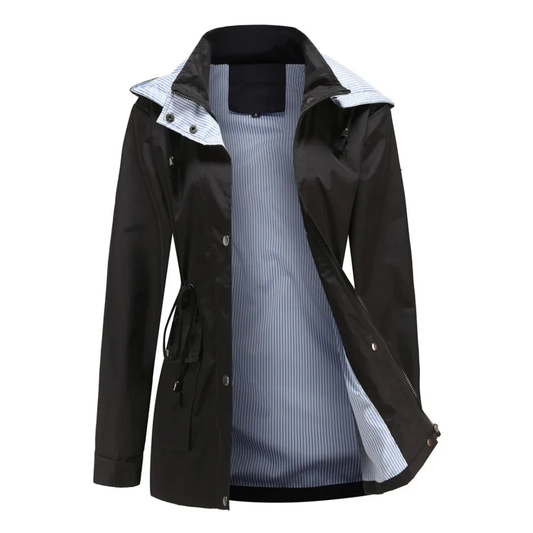 GR | Lightweight Women's Rain Jacket, Water-Repellent