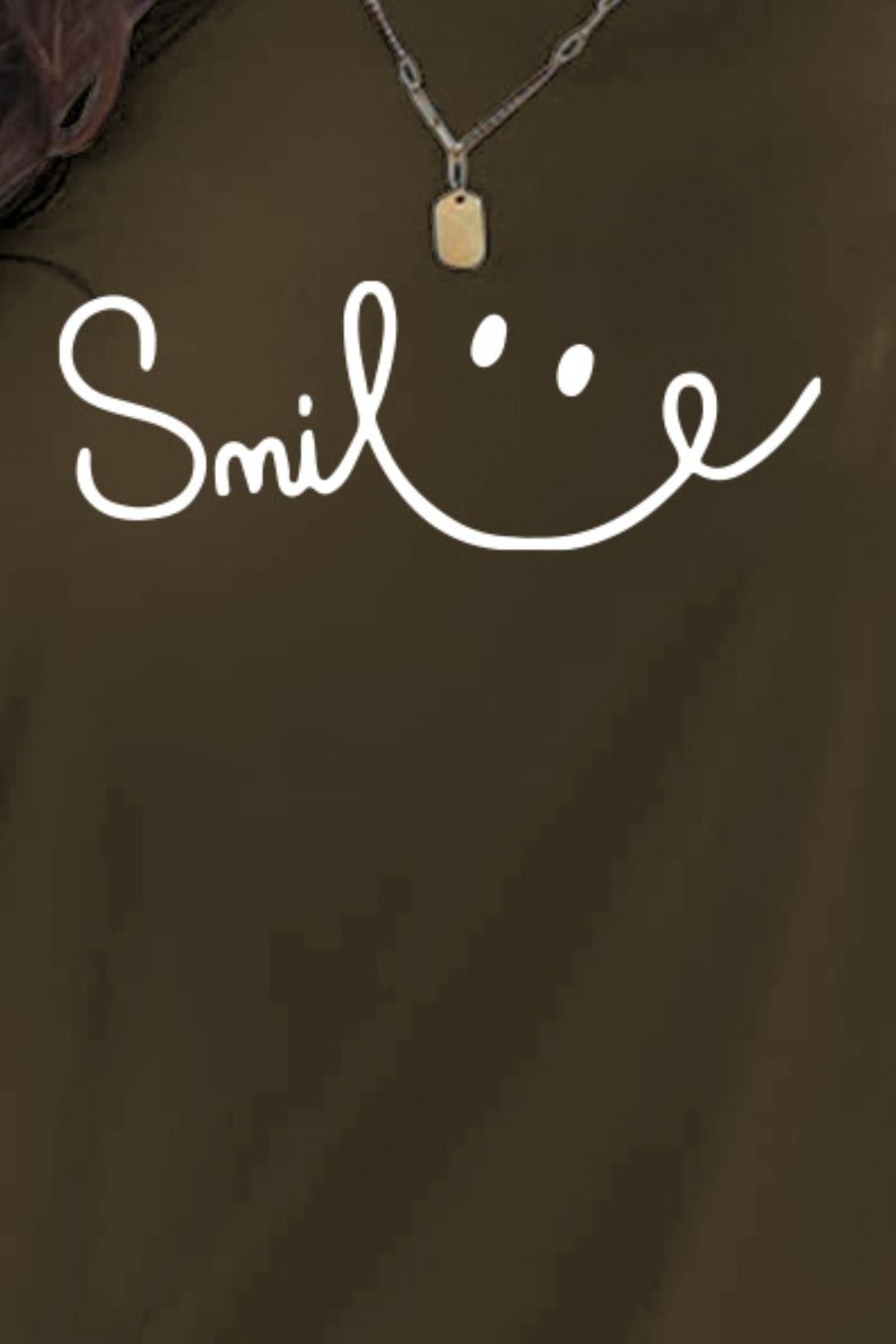GR | Smile Rundhals Kurzarm T-Shirt