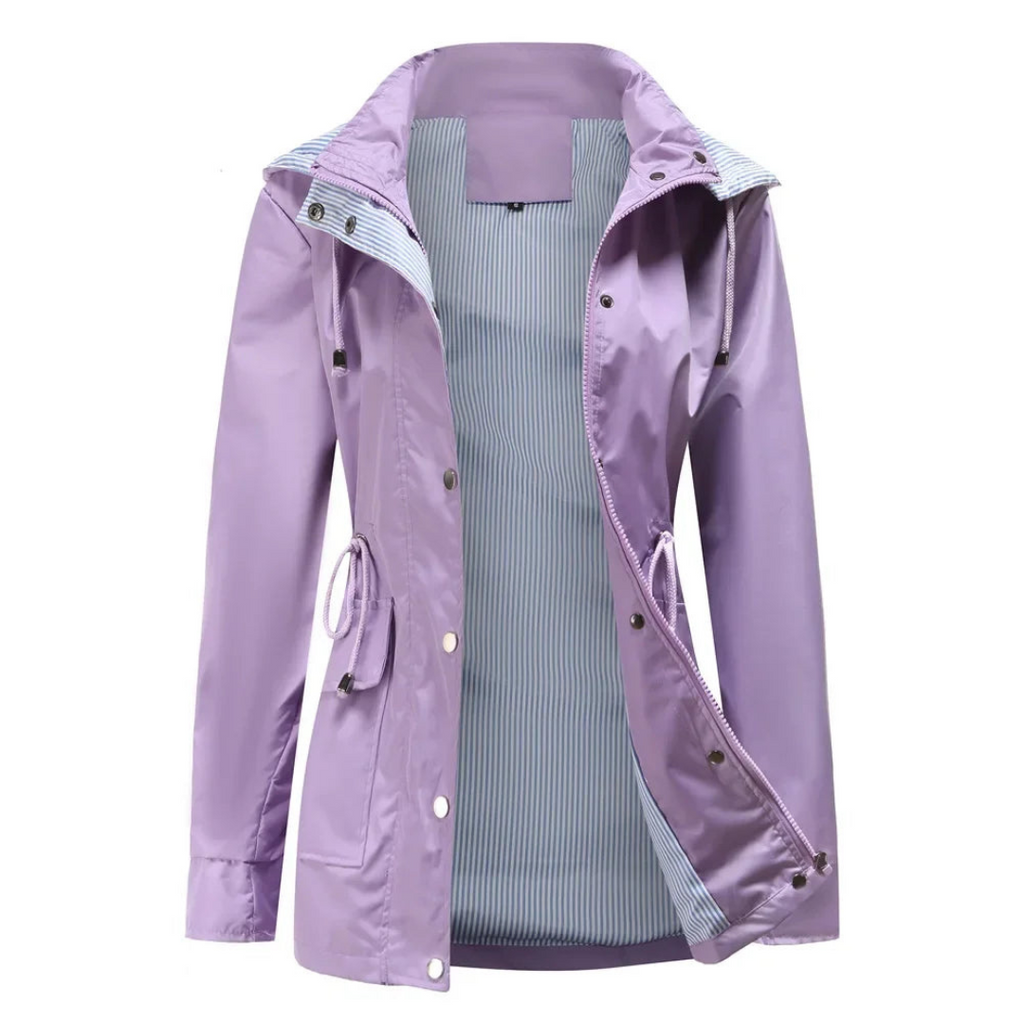 GR | Lightweight Women's Rain Jacket, Water-Repellent