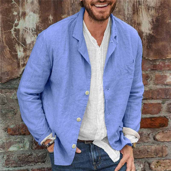 GR | Jacket made of cotton and linen