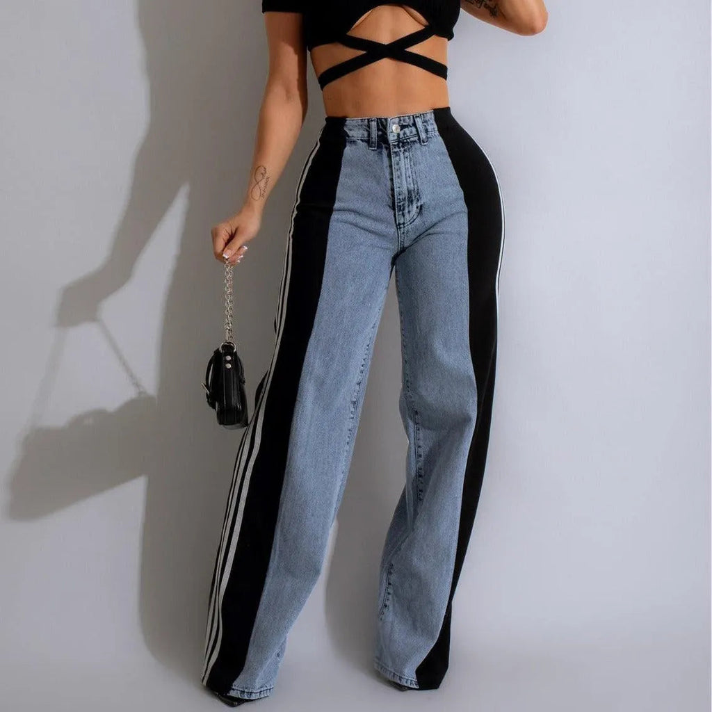 GR | Wide-leg denim trousers