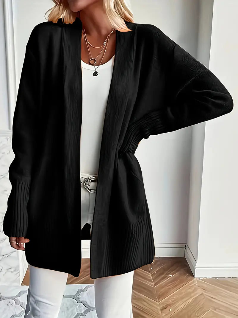 GR | Strickjacke mit offener Vorderseite für Damen