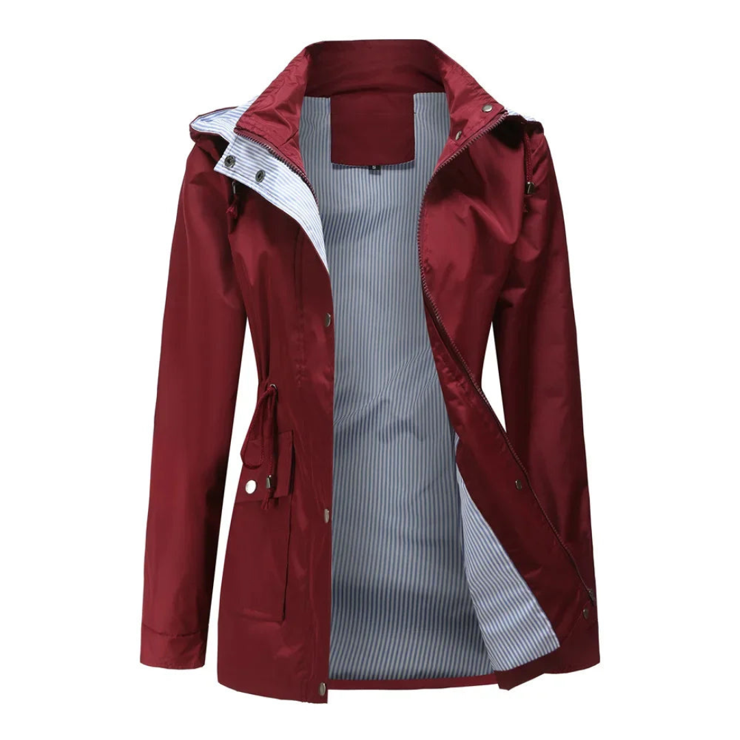 GR | Lightweight Women's Rain Jacket, Water-Repellent